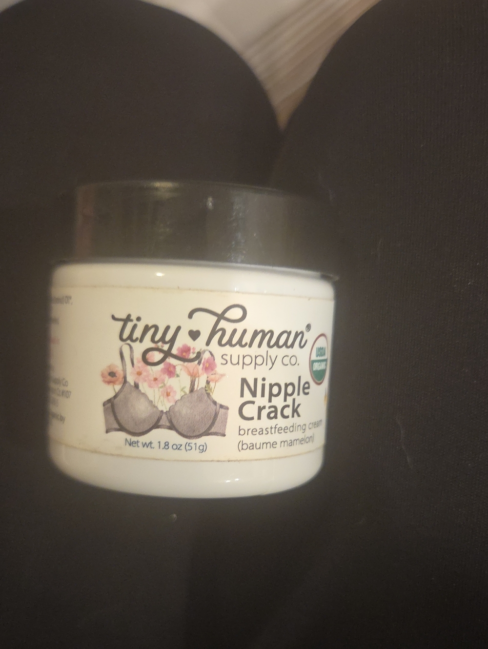 Tiny Human Nipple Crack Breastfeeding Cream - New Sealed